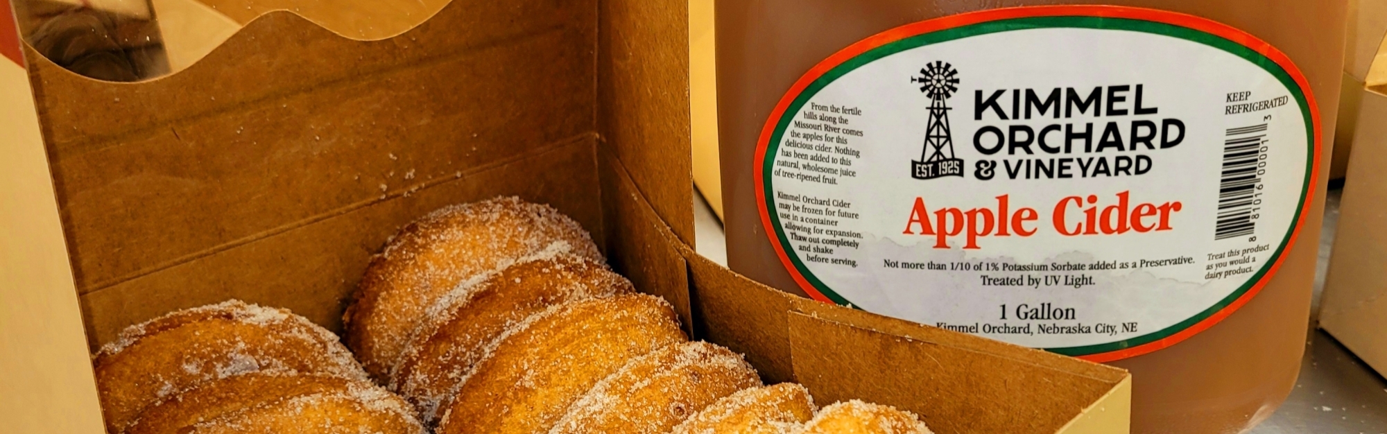 Donuts and cider