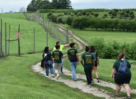 Ag Career Day Orchard Tour