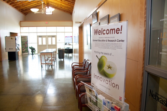 research center hallway