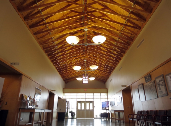 Research center interior 