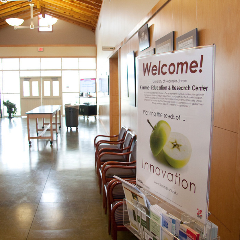 research center hallway