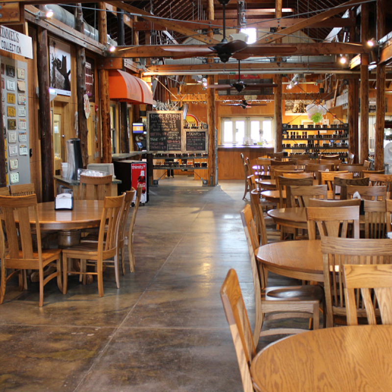 Apple barn tables