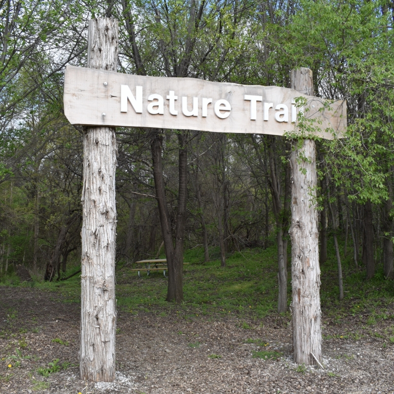 nature trail entrance