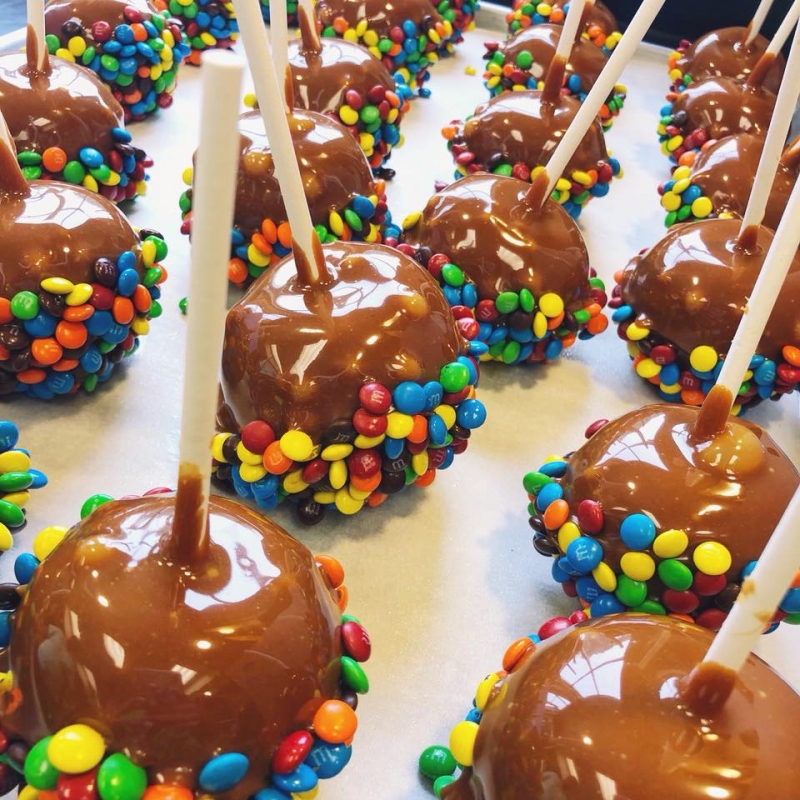 carmel apples